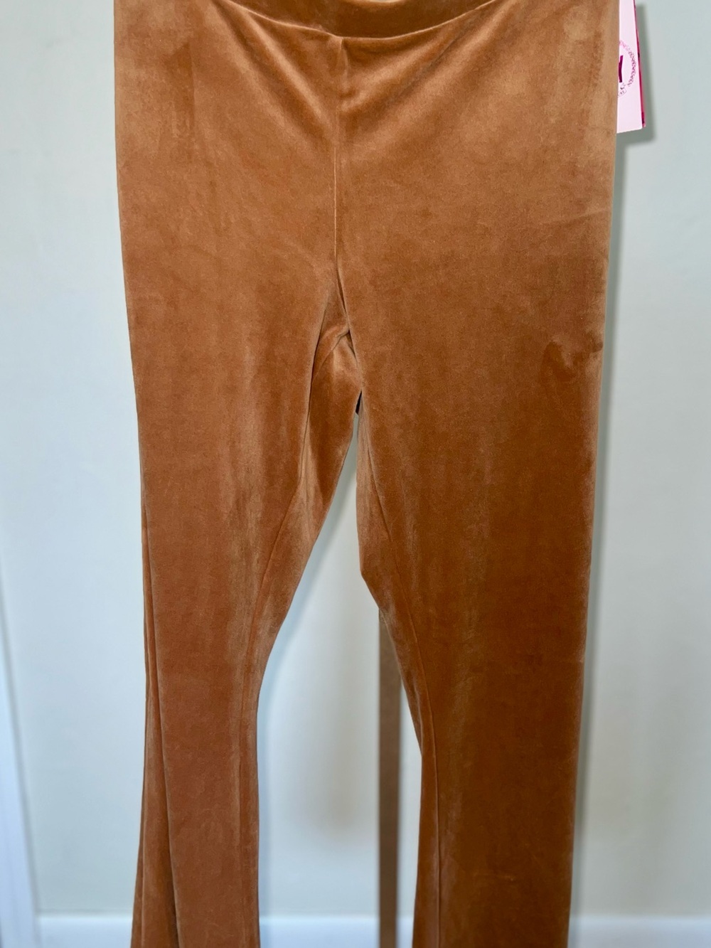 Juicy Couture Women’s Velvet Leggings in Saddle Brown NWT Size XL